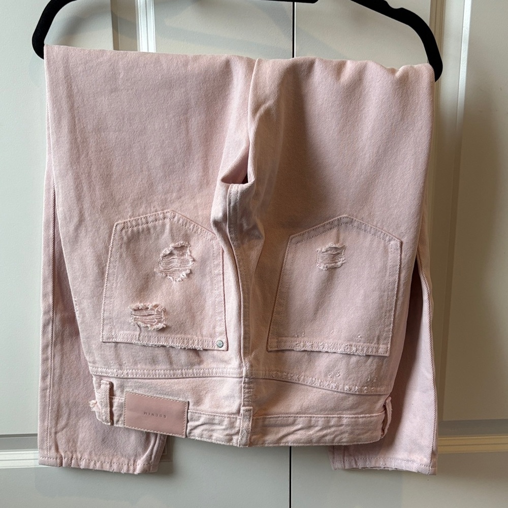 Pink Boyfriend Jeans